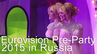 Eurovision PreParty 2015 in Russia Tolmachevy Sisters  Shine Russia 2014 LIVE [upl. by Keisling]