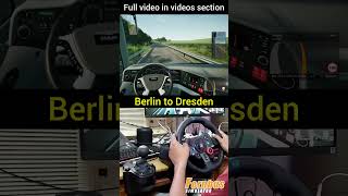 Fernbus Simulator  Berlin to Dresden  LOGITECH G29 Wheel  H Shifter gameplay fernbussimulator [upl. by Faustine]