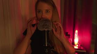 ASMR Mic scratching nail tapping amp finger flutters Bare mic fluffy mic cover amp foam mic cover [upl. by Tenrag]