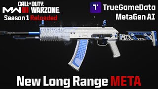 WARZONE Season 1 Reloaded Long Range Meta using AI Best Weapons and Builds  WZ MW3 MWIII [upl. by Niamart177]