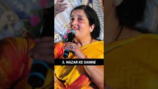 Top 10 iconic songs of Anuradha Paudwal AnuradhaPaudwal Shorts [upl. by Ecyoj182]