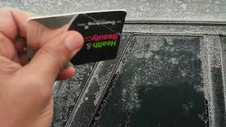 How to open a frozen shut car door [upl. by Cohligan]