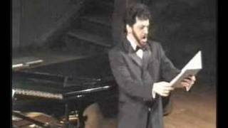 Renato Mismetti sings quotSong to lull a womanquot by Kilza Setti [upl. by Rede82]