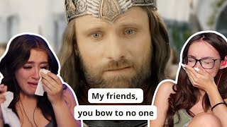 The Lord of the Rings The Return of the King MOVIE REACTION  My Friends You Bow To No One [upl. by Cammy]