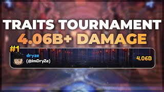 TRAITS 406B DAMAGE TOURNAMENT 5 FINAL STRAT  Anime Vanguards [upl. by Oakes]