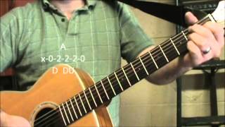 How to play Folsom Prison Blues on guitar by Johnny Cash Made Easy [upl. by Eivol660]