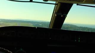 Landing in Guernsey Airport EGJB United Kingdom [upl. by Ogirdor669]