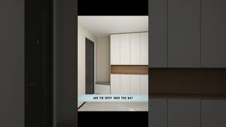 Convert a 2 bedroom apartment into a 3 bedroom apartment [upl. by Maclaine239]