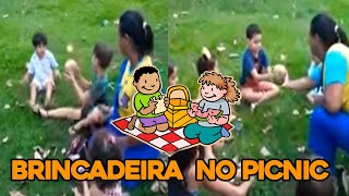 Brincadeira para pic nic  Recreação para festa infantil em parque  Brincadeira bomba relógio [upl. by Idram]