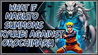 What If Naruto Summons Kyuubi Against Orochimaru  Part1 [upl. by Ynohtna]