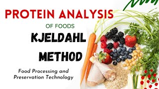 How to Determine Protein Content of Foods I Kjeldahl Method I Food Science and Technology [upl. by Annoyk]