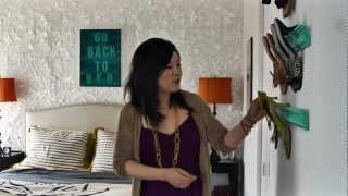 How to design a small rental apartment  Tiny Amazing Eclectic Space video [upl. by Hgielar]