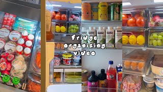 ✨Satisfying fridge organizing and restocking videos 🧊🍨 ASMR satisfying 🎙️ tiktok compilations [upl. by Atsugua448]