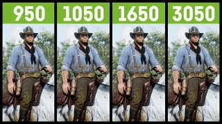 GTX 950 vs GTX 1050 vs GTX 1650 vs RTX 3050 [upl. by Nos]