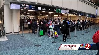 Orlando International Airport expects record crowds this holiday season [upl. by Elahcim]