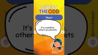 MindTeaser Odd One Out 🧐  Quick Challenge – Can You Solve It shortsviral oddoneout [upl. by Eboh874]