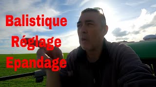 Balistique réglage et épandage [upl. by Saxon]