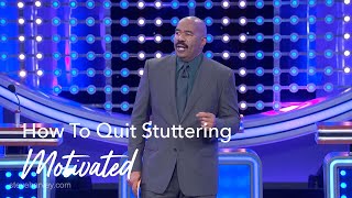 How I Got Over My Severe Stuttering Problem  Motivated Talks With Steve Harvey [upl. by Nove23]