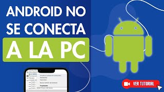 Cómo Arreglar mi ANDROID si NO SE CONECTA AL PC o no lo Reconoce 💻📲 Solución Fácil [upl. by Aenej]