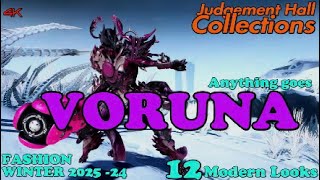 Voruna Fashion frame Warframe Winter 2025 24 ArtFashion [upl. by Nobel]