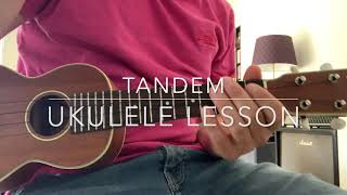 Vanessa Paradis  Tandem  Ukulele Lesson [upl. by Akirahc]