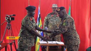 Operation Shujja handover  Gen Otto replaces Gen Dick Olum as Operation Shujja commander [upl. by Gaskill]