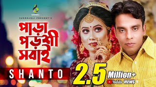 Para Porshi Shobai  Shanto  Bangla Song [upl. by Riancho]