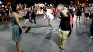 Beautiful Proposal with Flashmob Singapore [upl. by Ennailuj984]