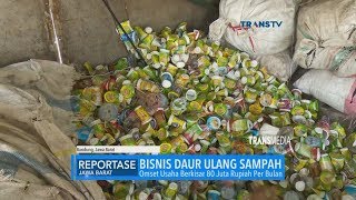 Bisnis Daur Ulang Sampah Omset Bisa Capai 80 Juta Per Bulan [upl. by Ammadas5]