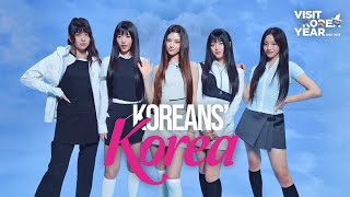 Feel the Rhythm of Korea with NewJeans Koreans’ Korea KFood VisitKoreaYear [upl. by Cecilla]