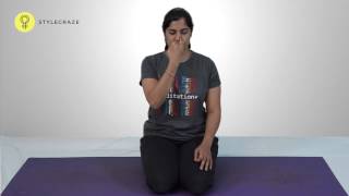 How To Do KAPALBHATI PRANAYAM WITH BREATHING [upl. by Ahsatin]