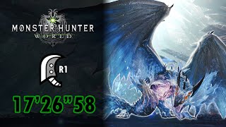 MHW  Xenojiiva vs Bone Blade I 1726quot58 Solo [upl. by Lief]