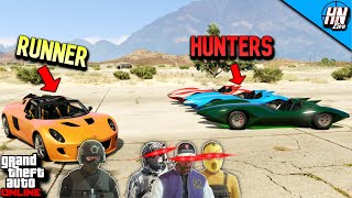 Rocket Voltic vs Scramjets GTA 5 ManHunt [upl. by Gail]