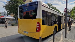 Bus Stuttgart  Mitfahrt im kompl U5E SEV von Leinfelden Bhf bis Stuttgart Möhringen Bhf im C2G [upl. by Meean]