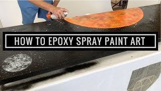 Sun Art  Epoxy Spray Paint DIY [upl. by Wilber]