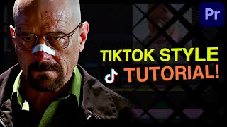 TikTok Edit Style Full Tutorial  Premiere Pro [upl. by Uda]