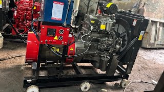 40kva Tata 709 Turbo engine Generator Bilaspur Chhattisgarh delivery [upl. by Bouldon]