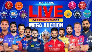 🔴 LIVE Tata IPL Player Auction 2025  IPL 2025 Auction Updates  IPL Mega Auction Live Day 2 [upl. by Vally]