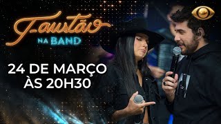 AO VIVO FAUSTÃO NA BAND  GUSTAVO MIOTO E ANA CASTELA  24032023 [upl. by Ahsiel]