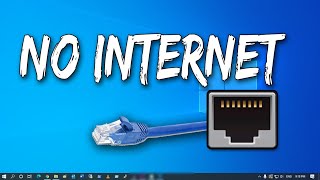 How To Fix LAN Wired Connected But No Internet Access in Windows 10 Solved [upl. by Casavant]