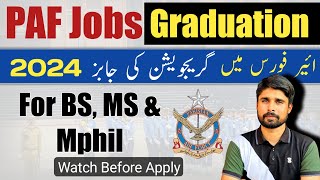 How To Join Pakistan Air Force After Graduation  PAF Short Service commission [upl. by Naesal775]