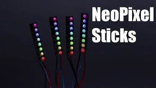 How to use the NeoPixel stick with Arduino Uno [upl. by Jerrylee4]