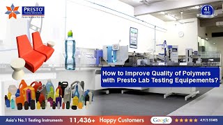 How to Ensure Polymer Plastic Quality with Lab Testing Equipment  Complete Guide in Hindi [upl. by Walliw107]