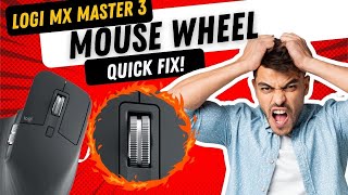 Logitech MX Master 3 WHEEL not working properly Quick Fix [upl. by Eelatsyrc]