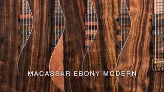 SUHR 2016 COLLECTION  MACASSAR EBONY MODERN [upl. by Verdi591]