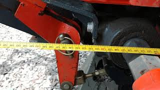 Kubota b1750 very rough measurement2 [upl. by Sella853]