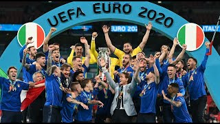 LITALIA È CAMPIONE DEUROPA  LA CAVALCATA TRIONFALE DEGLI AZZURRI  Da BRIVIDI [upl. by Abott]