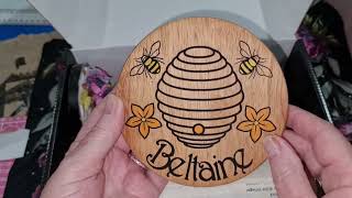 Whats in my Beltane Box [upl. by Laehcym]