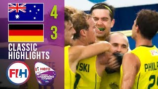 THRILLING FINALE  Australia vs Germany  Mens Hockey Champions Trophy 2016  Classic Highlights [upl. by Foah611]