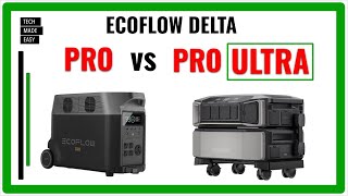 EcoFlow Delta Pro Ultra and EcoFlow Delta Pro COMPARED Delta Pro vs Delta Pro Ultra [upl. by Fisk]